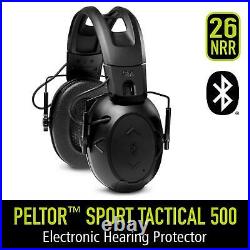 Peltor Sport Tactical 500 Electronic Hearing Protection Earmuff Bluetooth-Enable