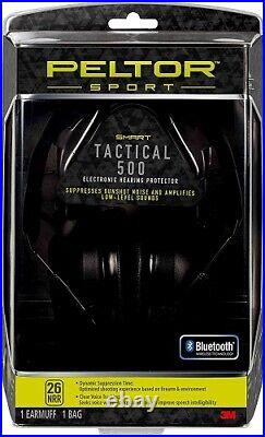 Peltor Sport Tactical 500 Electronic Hearing Protector TAC500-OTH 1EA