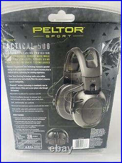 Peltor Sport Tactical 500 Smart Electronic Bluetooth Hearing Protector open box