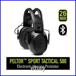 Peltor Sport Tactical 500 Smart Electronic Hearing Protector, Bluetooth Wirel