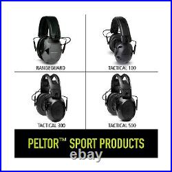 Peltor Sport Tactical 500 Smart Electronic Hearing Protector, Bluetooth Wirel