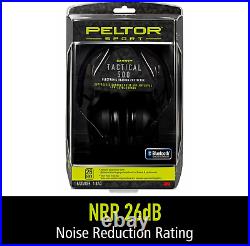 Peltor Sport Tactical 500 Smart Electronic Hearing Protector, Bluetooth Wireless