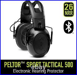 Peltor Sport Tactical 500 Smart Electronic Hearing Protector with Bluetooth