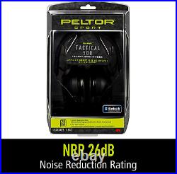 Peltor Sport Tactical 500 Smart Electronic Hearing Protector with Bluetooth Tech