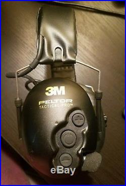 Peltor Tactical PRO Electronic Earmuffs MT15H7F 370 SV