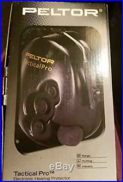 Peltor Tactical PRO Electronic Earmuffs MT15H7F 370 SV
