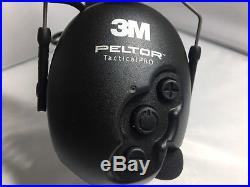 Peltor Tactical PRO Electronic Earmuffs (NRR 26dB) Black MT15H7F SV