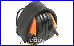 Peltor Tactical Sport Hearing Protector Foam 20DB Black/Orange Earmuff 97451