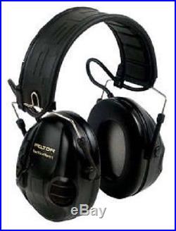 Peltor Tactical Sport Hearing Protector Foam covers Black/Orange Finish 97451