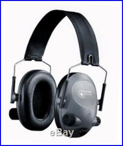 Peltor tactical 6-s slim line electronic headset, hearing protection, gray, ear