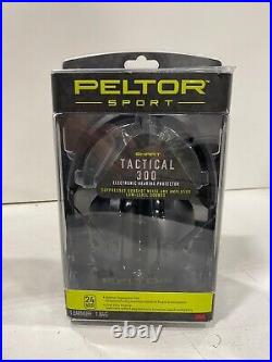 PeltorT Sport Tactical 300 Electronic Hearing Protector, TAC300-OTH