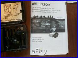 Practically New 3M PELTOR TEP-100 Tactical Digital Earplug Kit with EXTRAS