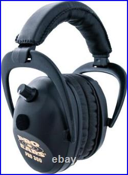 Pro Ears 300 Electronic Hearing Protection Amplification NRR 26 Ear Muffs Black