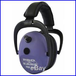 Pro Ears Electronic Hearing Protection & Amplification NRR 26 Ear Muffs Purple