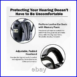 Pro Ears Electronic Hearing Protection Behind the Head Ear Muffs Black