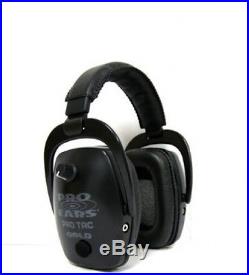 Pro Ears Electronic Hearing Protection Pro Tac Slim Gold, NRR 28, Black