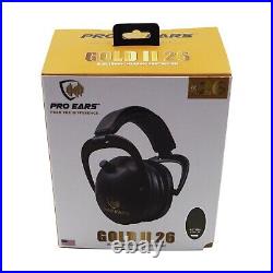 Pro Ears Gold II 26 Electronic Hearing Protection Range Earmuff Black PEG2SMB
