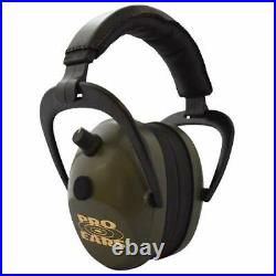 Pro Ears Gold II 26 NRR 26 Electronic Hearing Protector Ear Muffs, Green