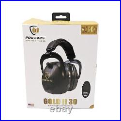 Pro Ears Gold II 30 Electronic Hearing Protection Range Black Earmuff PEG2RMB