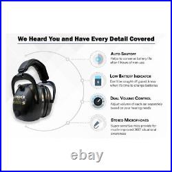 Pro Ears Gold II Electronic 30dB 1 Pair Black/Gold Hearing Protection (PEG2RMB)