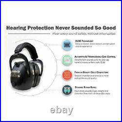 Pro Ears Gold II Electronic 30dB 1 Pair Black/Gold Hearing Protection (PEG2RMB)