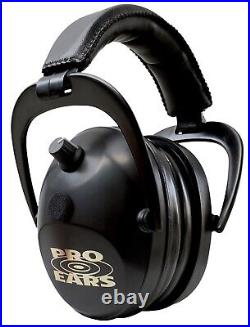 Pro Ears PEG2SMB Gold II 26 Electronic Muff 26 dB Over the Head Black/Gold Adult