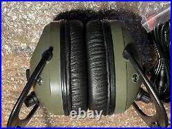Pro Ears PRO-TAC PLUS GOLD Military Grade ELECTRONIC Ear Muff NRR 26, Green