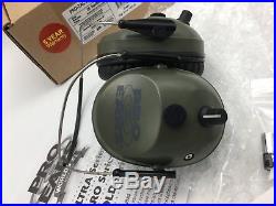 Pro Ears PRO TAC PLUS GOLD, NRR 26dB Behind The Head Electronic Ear Muffs, Green
