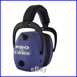 Pro Ears Pro Mag Gold NRR 30dB, Purple Electronic Hearing Protector/Ear Muff