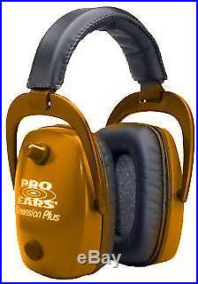 Pro-Ears Pro Slim Gold Electronic Earmuffs, Orange Ear Muffs GS DPS O Orange