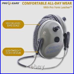 Pro Ears Pro Tac 300 Behind The Head Electronic Hearing Protection, Green