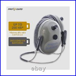 Pro Ears Pro Tac 300 Behind The Head Electronic Hearing Protection, Military