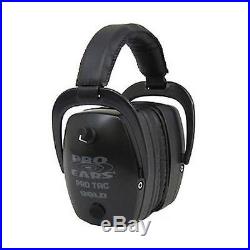 Pro Ears Pro Tac Gold SC Ear Muffs Black GS-PTS-L-B Slim Black NRR 28 Ear Muffs