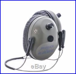 Pro Ears Pro Tac Plus Gold Low Profile NRR 26 Earmuffs, Green, GS-PT300-G-BH-L