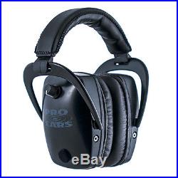 Pro Ears Pro Tac Slim Gold NRR 28 Black Electronic Hearing Protector
