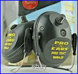 Pro Ears Pro Tekt Gold Electronic Hearing Protection with Behind Head Band See