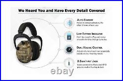 Pro Ears Stalker Gold Electronic Hearing Protection and Amplification Ear