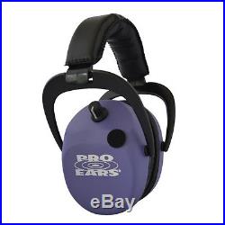Pro Ears Stalker Gold NRR 25dB, Purple Electronic Hearing Protector/Ear Muff