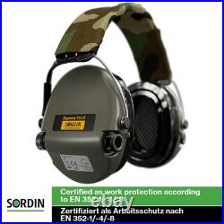 Pro-X Ear Muffs 75302-X-G-S Active and Electronic Ear Defenders withCamo He Pro-X Ear Muffs 75302-X-G-S Active and Electronic Ear Defenders withCamo He