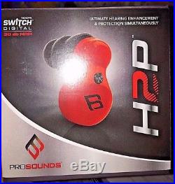 Prosounds H2P (i. E. Ghost Stryke) Earphones Red Color, Perfect for Hunters