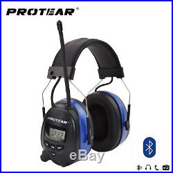Protear Electronic Earmuff Defender with Bluetooth & Radio AM/FM Headphone Di