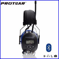 Protear NRR 25dB AM/FM & Bluetooth Electronic Ear Defenders