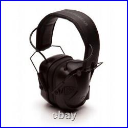 Pyramex PVGPME30BT Black Electronic Hearing Protection 26 dB Earmuffs