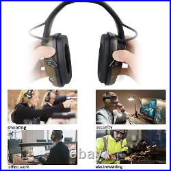 Radio Headset, Sound Amplification Electronic Shooting Earmuff with PTT for M