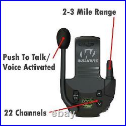 Razor Electronic Ear Muffs with Walkie Talkie, 2 Pack