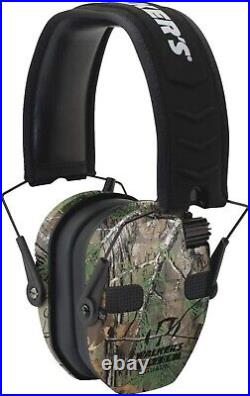 Razor Slim Electronic Camo Earmuffs Advanced Hearing Protection for Shooters