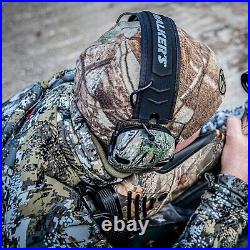 Razor Slim Electronic Camo Earmuffs Advanced Hearing Protection for Shooters