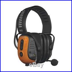 SM1XB001 Electronic Ear Muff, 23dB, Over-the-H, Orn