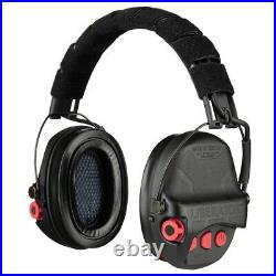 Safariland Liberator HP 2.0 Hearing Protection Black & Red