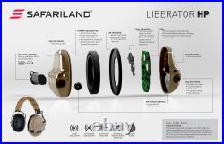 Safariland TCI Liberator Hearing Protection with Adaptive Over-the- V00047588